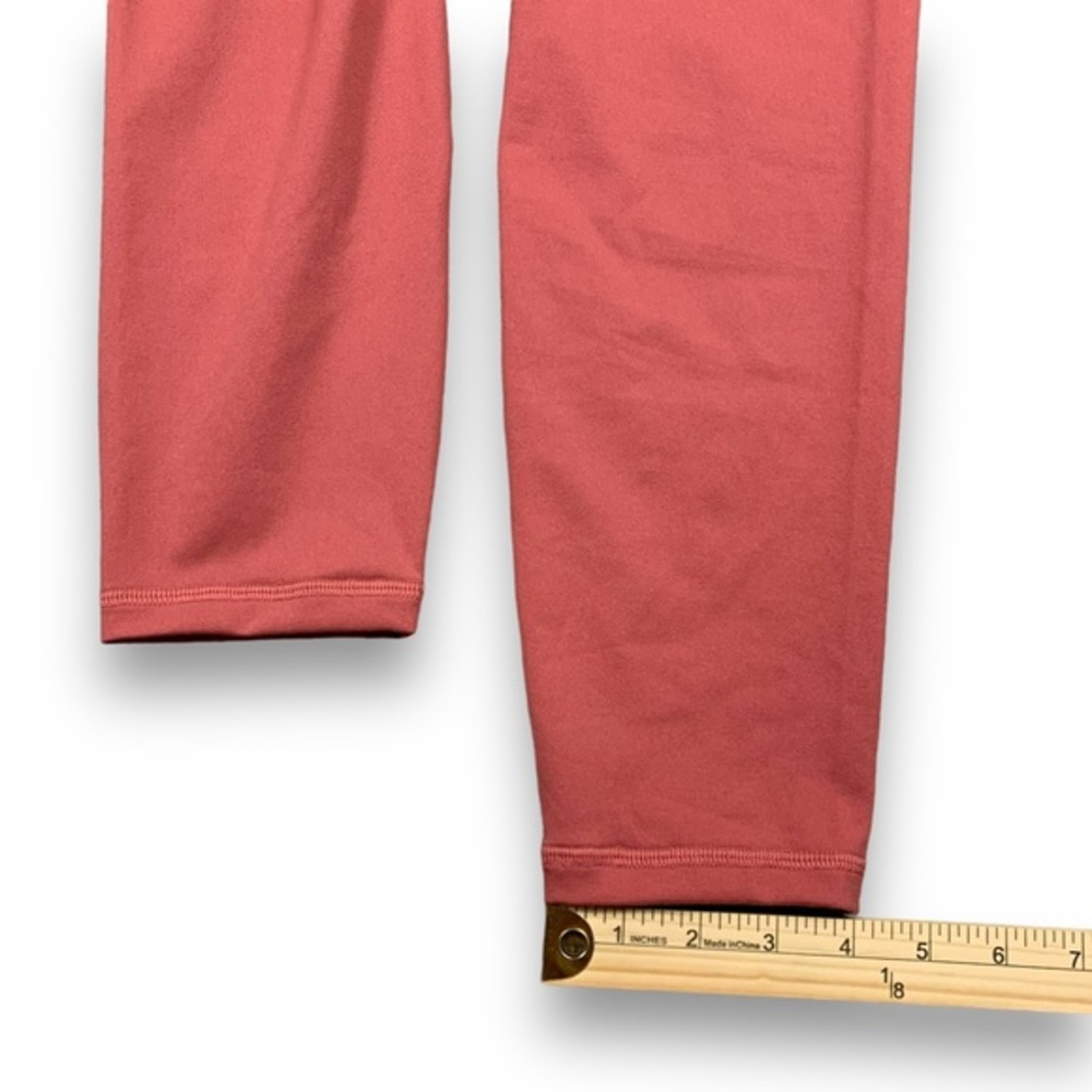 RVCA Active Leggings Womens Size Medium‎ Pink Sport Activewear Polyester Stretch - Picture 12 of 12